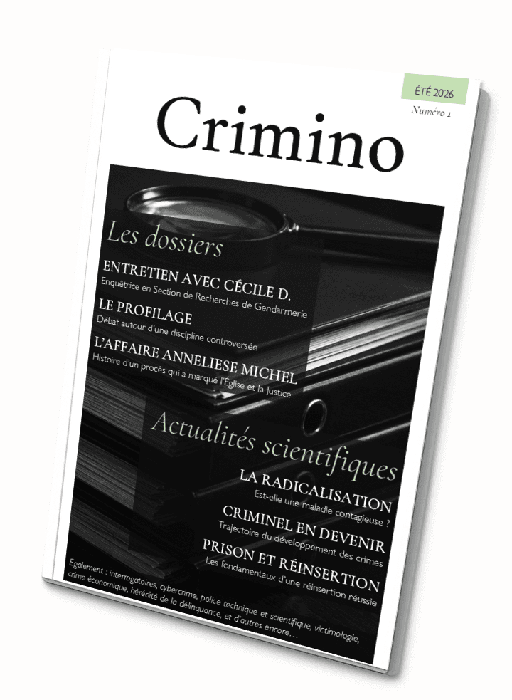 Couverture du numéro 1 de Crimino